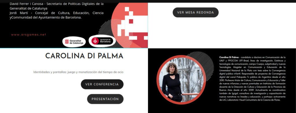 Arsgames Barcelona Jornadas Derecho al juego digital